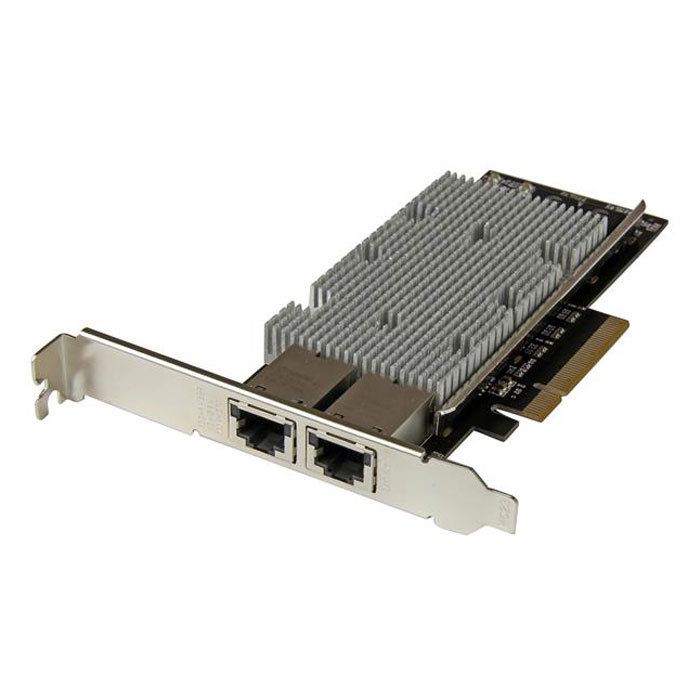 StarTech.com Carte réseau PCI Express - STARTECH - X540 - 2 ports 10GBase-T - Câble Ethernet - Double profil