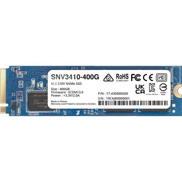 Disque dur Synology SNV3410-400G SSD 400 GB SSD