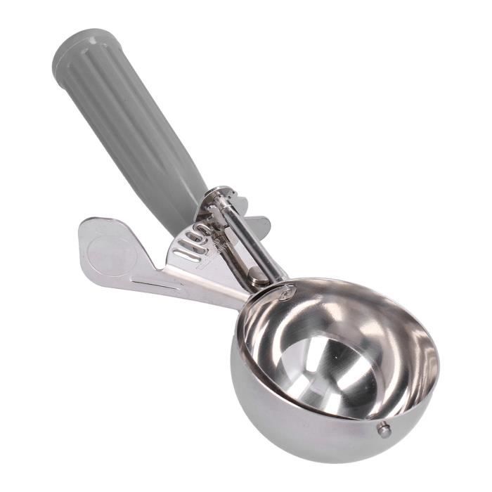 Lot De 3 Cuillères à Mousse Inox - Tailles Différentes (13 à 19 Cm) - Pour Pâtes, Friture, écumage - Lave-vaisselle Safe - 6