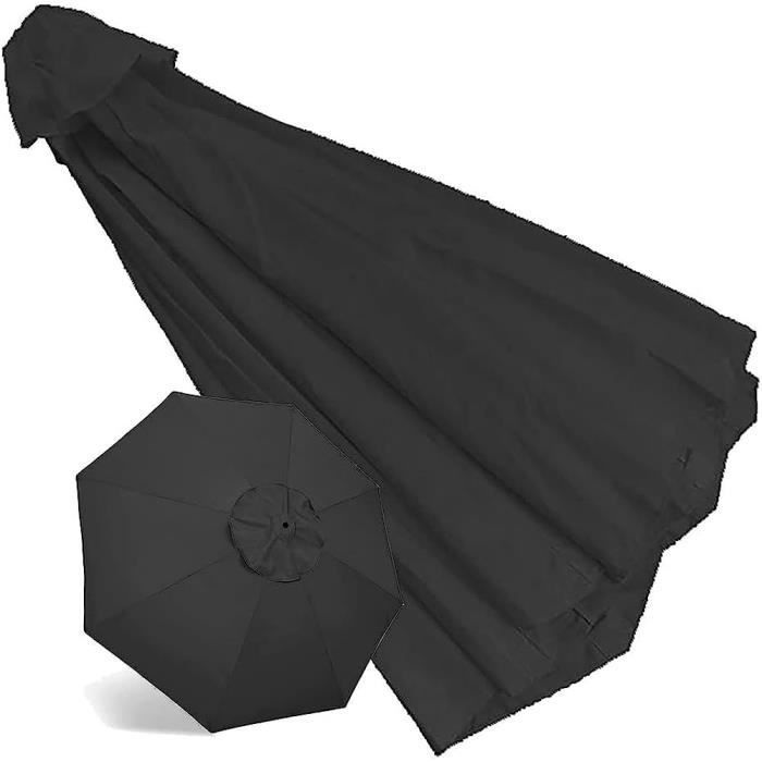 Dessus De Parapluie De Remplacement 2.7M 3M Toile De Rechange Pour Parasol, Auvent De Rechange