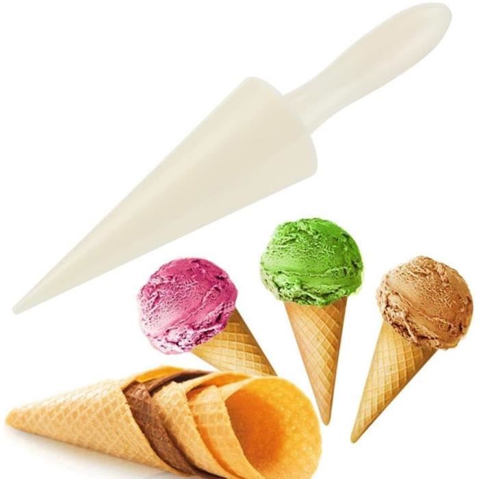 Moule À De Crème Glacée Moule À Cône, 2 Pièces Réutilisables