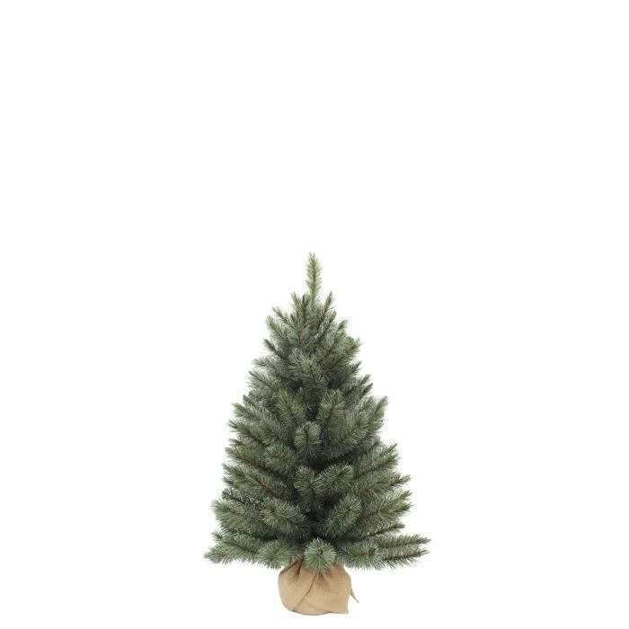 Sapin De Noël Artificiel Avec Toile De Jute Forest Frosted - H60 X 45