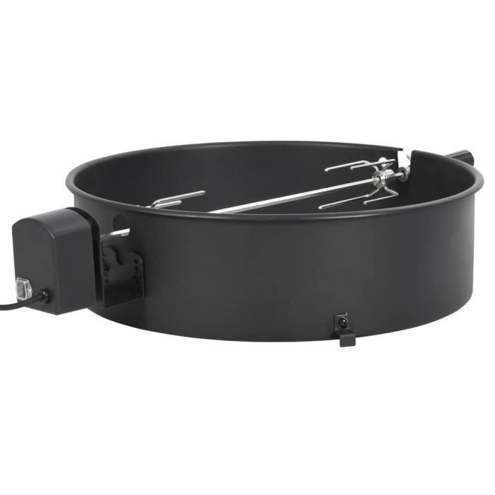 vidaXL Kit d'anneau de rôtissoire de barbecue 57 cm
