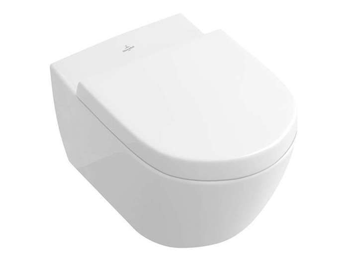 Cuvette de toilette - VILLEROY & BOCH - Subway 2.0 - Blanc brillant - Soft closing - Sans bride