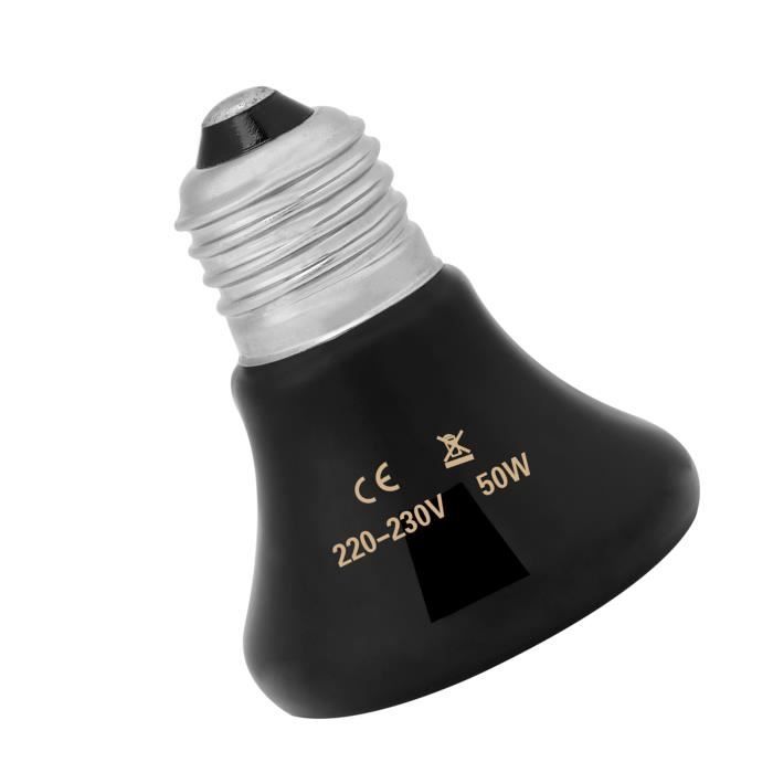 metteur de Chaleur Ampoule 50-100W Infrarouge Céramique metteur Pet Chauffage Lampe animalerie chauffage - Vvikizy