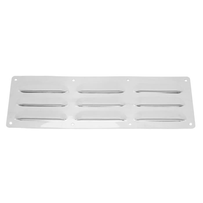 Grille De Ventilation Carrée En Acier Inoxydable Pour Bateau – 12x12 Cm – Résistante à La Corrosion, Facile à Installer, Pour Cuisine Extérieure Ou Aération Cabine