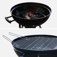 Barbecue charbon de bois Georges + mallette d'ustensiles 18 accessoires-1