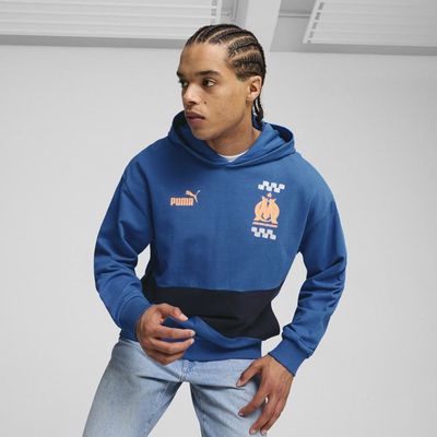 Sweat-Shirt Kappa Arufego Pro 7 FC Metz - Homme, Blanc, Coupe Slim