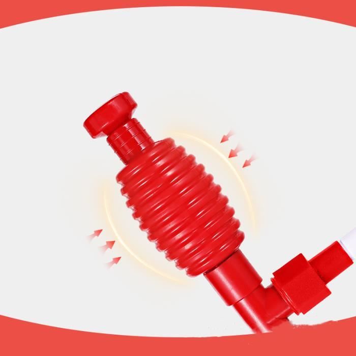 Aspirateur à Gravier VEVOR Pour Aquarium - Siphon 7,6 M + 3 Adaptateurs Laiton - Nettoyage Efficace Et Rapide Du Fond