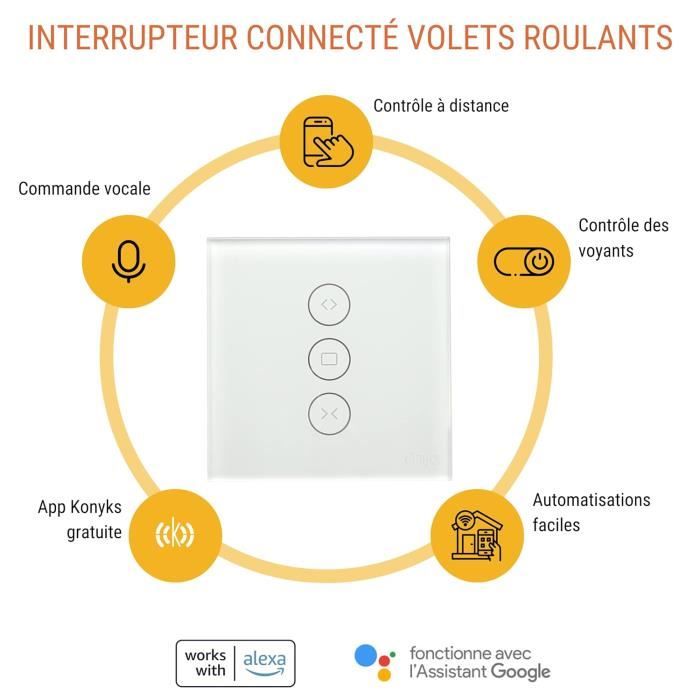 Vollo Max 3 Interrupteur connecté pour volets roulants Installation ...