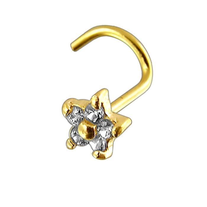 Mikovivi 20pcs Piercings De Nez Pour Femme, 2 Types Piercings