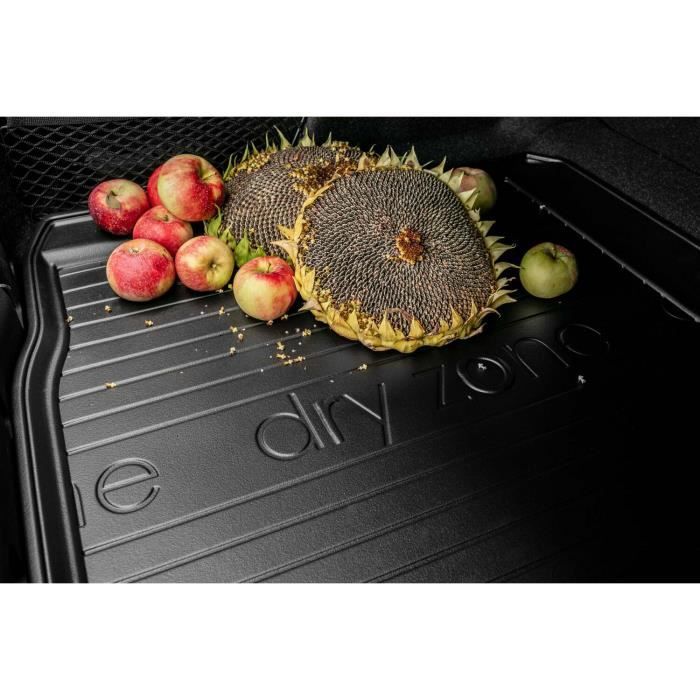 Tapis De Coffre DryZone Sur Mesure Pour Renault Mégane IV Grandtour Dès 2015 - Bord Haut 3.5 Cm - TPE Ultra Résistant