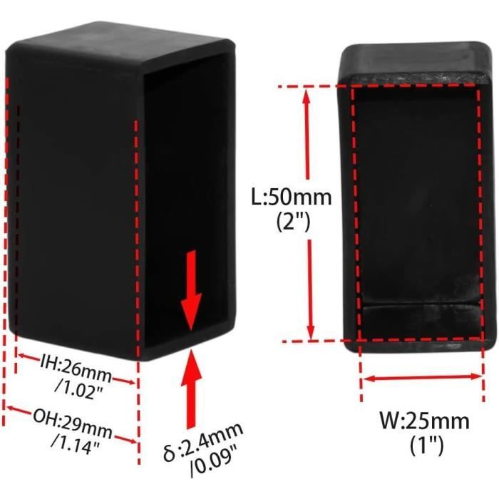 Lot de 10 caches transparents pour interrupteur à bascule en silicone étanche, convient pour interrupteur rectangulaire 19 mm x 13 mm, protège contre l'eau et la poussière