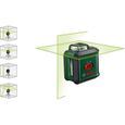 Laser lignes AdvancedLevel 360 de Bosch avec trepied premium (laser lignes vertical et horizontal avec laser a 360° pour un a-2