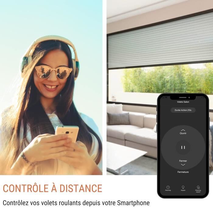 Vollo Max 3 Interrupteur connecté pour volets roulants Installation — free download