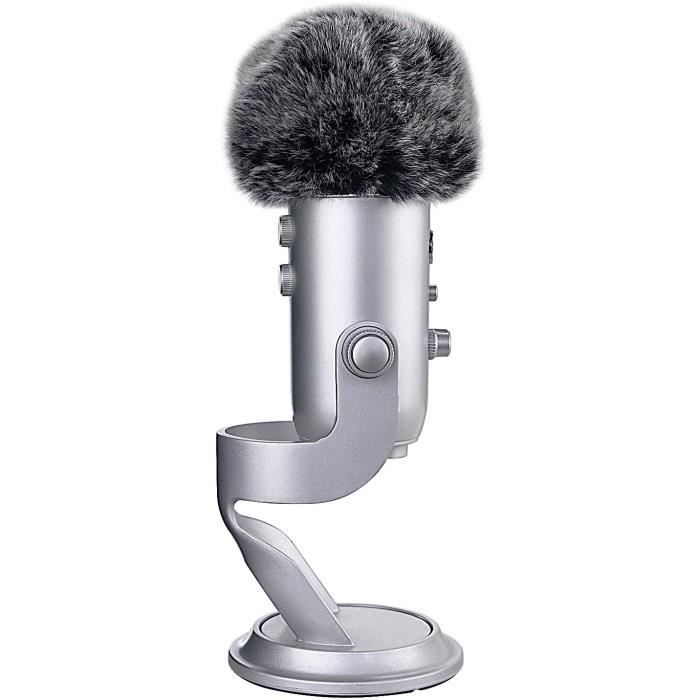 Blue Yeti Bonnette Anti-vent en Fourrure - Microphone Filtre Anti-pop  Professionel pour réduire bruit pour Microphone Blue Yet[647] - Cdiscount  TV Son Photo