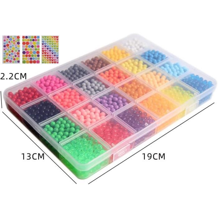 Acheter T-toys multicolore eau magique Aqua perles collantes