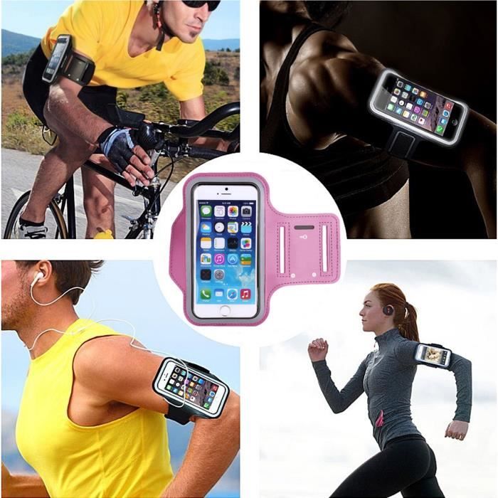 Brassard Sport Pour Google Pixel 8/7/6 Etc. - Poche Téléphone, écran Tactile - Course, Fitness