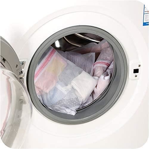 Boyijia Machine à laver maille filet sacs sac à linge grands sacs de lavage  épaissis pour Lingerie chaussettes collants bas 