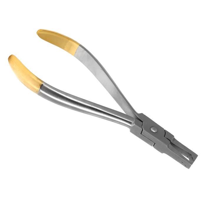 Pince Orthodontique TC : Retrait Facile Des Bagues Et Supports Dentaires