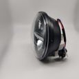 5.75 pouces Phare Moto projecteur LED lampe Phare Moto Halo DRL phares 883 5 3 4 "Moto Phare pour Sportster. 40W black B -WM1078-3