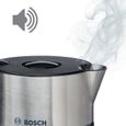 Bouilloire électrique Styline - BOSCH - TWK8613P - 1.5L - 2400W - Maintien au chaud - Anti-calcaire - Noir-3