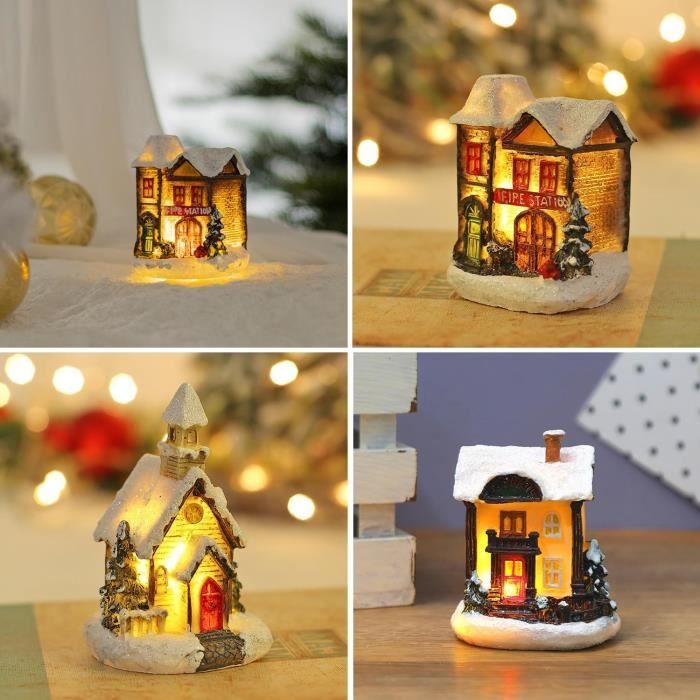 Decoration deals village noel