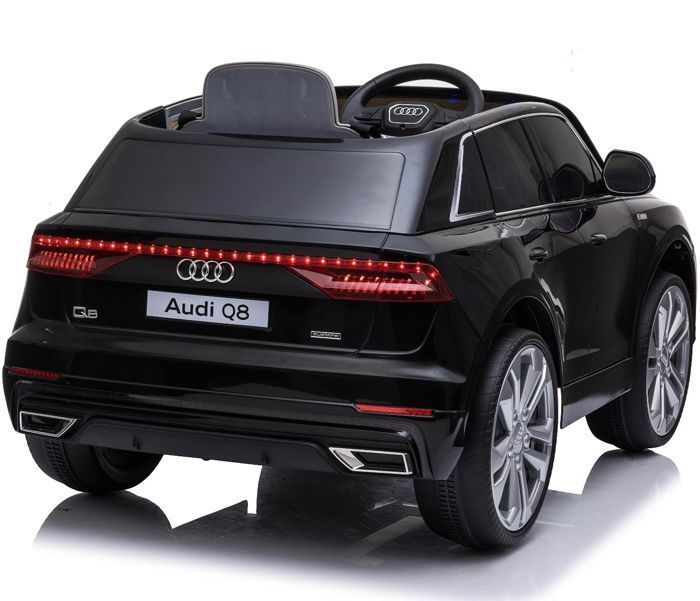Voiture Électrique Audi RS Q8 Pour Enfants 3-5 Ans - Télécommande, Bluetooth, MP3 - 6V - Noir