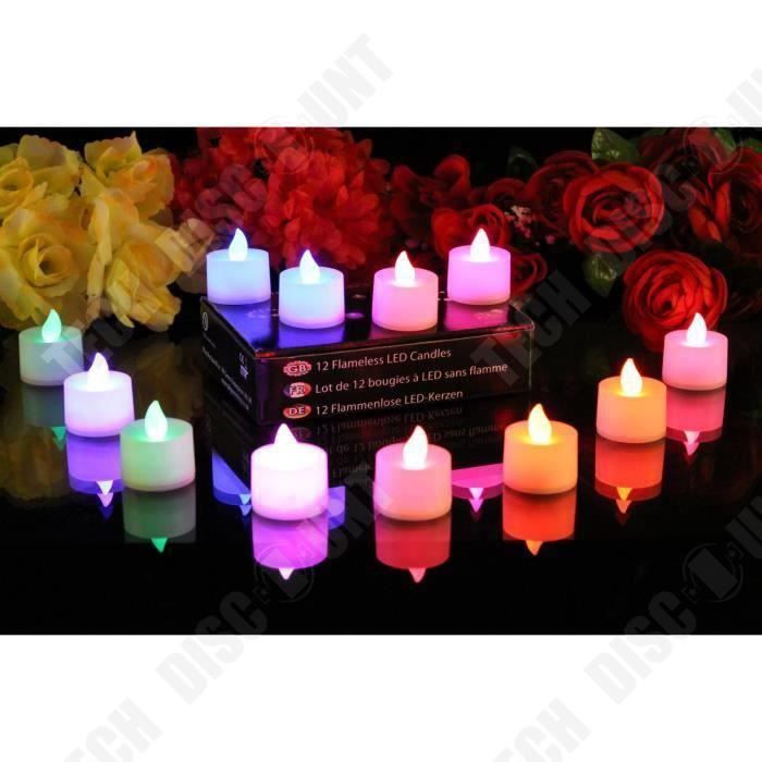 Ukiyo Lot De 12 Bougies à Tige Fines, Hauteur : 20 Cm, Diamètre : 1,3 Cm, Différentes Couleurs, Durée De Combustion : 2,5 Heures, Pour L'Avent, Noël, Couleur : Crème