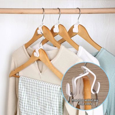 Cintre en plastique: lot de 10