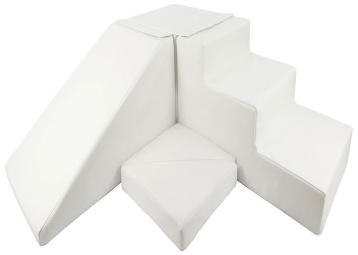 Set de blocs en mousse 4 éléments avec petit pont gris Sélection Papouille | Papouille Set de blocs en mousse 4 éléments avec petit pont gris Sélection Papouille | Papouille