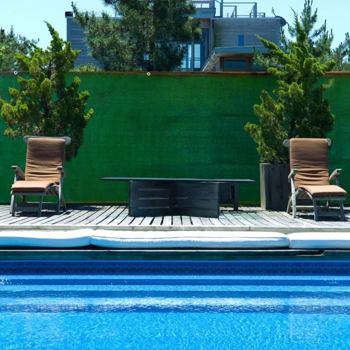 RED DECO Sichtschutz 1x10 M – 300 G/m², Grau, Mit Alu-Ösen & Seil, Für Garten, Balkon & Terrasse