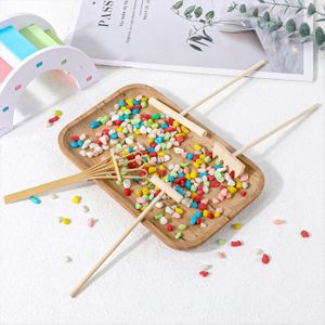 Ibasenice Mini Râteaux Jardin Zen 11,5 Cm – Accessoire Table Sable En Bois, Décoration Bureau Maison, Lot Outil Méditatif
