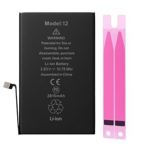 Batterie De Remplacement Pour IPhone 12 Pro Max - Marque GLOBALSTOCK, Fabriquée En France