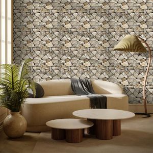 Deccart - Panneaux muraux 100x50 cm Polystyrène XPS, Gris, 20 pièce, 10 m² | Panneau mural 3D Décoratif, Plaque murale decorative, Décoration murale Deccart - Panneaux muraux 100x50 cm Polystyrène XPS, Gris, 20 pièce, 10 m² | Panneau mural 3D Décoratif, Plaque murale decorative, Décoration murale