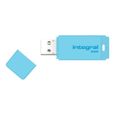 Clé USB INTEGRAL Pastel - 8 Go - USB 2.0 - Bleu-0
