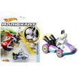 Hot Wheels Mario Kart - Véhicule en métal 1/64 - Dry Bones Standard Kart-0