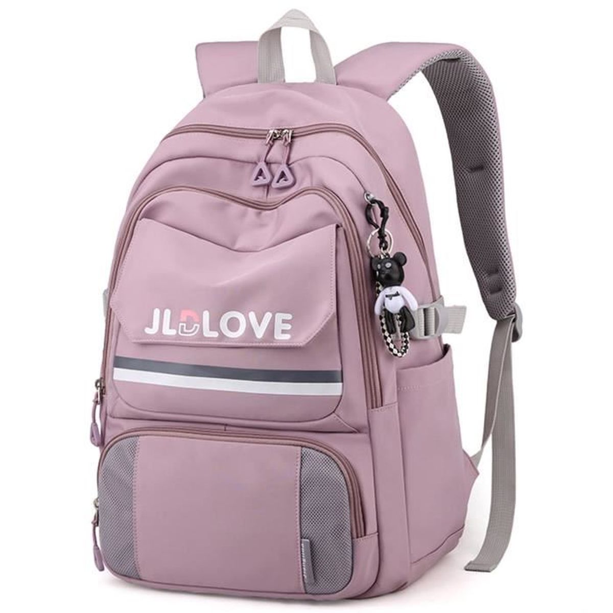 Sac Voyage Pour Ado Sac à Dos Scolaire Fille Ado - Grande Capacité, Résistant à L'Eau, Pour École Et Voyage - Bleu Sac Multi-compartiments Ordinateur