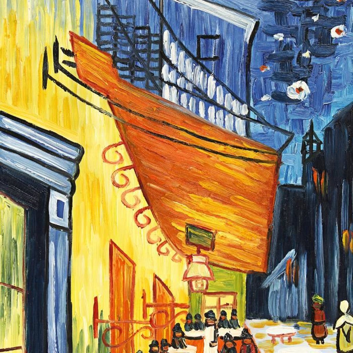 Peinture Huile Peint Main Tableau Abstraite Moderne Contemporain Toile  Paintings - Achat / Vente tableau - toile - Cdiscount
