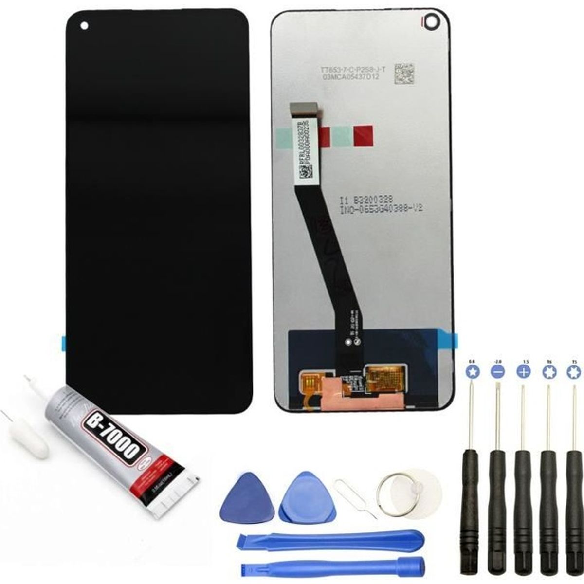 Pour Honor 9 Lite LCD Display Assembl&eacute; Complet Vitre Tactile Ecran Noir