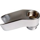 Accessoire de douche - Bossini - Support de douchette laiton - 1/2' - Compatible flexible conique - Gris