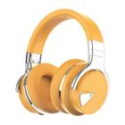 COWIN E7 Jaune Casque Bluetooth Stéréo Audio et microphone est plus de 30 heures de connexion stable