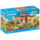 PLAYMOBIL 71599 Pension des animaux avec soigneurs et enfant, My Life, 72 pièces, Dès 4 ans
