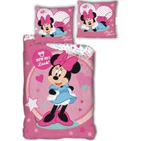 Parure de lit enfant Minnie Disney Pink