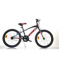 Vélo Enfant VTT Aurelia Sport 20 Pouces - Sans Boîte de Vitesses - Freins V-brake en Aluminium - Noir