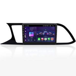 AUTORADIO Junsun Autoradio Android 12 2Go+64Go pour Seat Leon MK3 (2012-2020) 9'' Écran Tactile avec Carplay Android Auto GPS WiFi