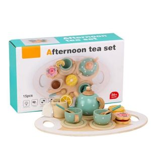 Service à thé Imaginarium pour enfants - Métal - Vaisselle jouet en étui -  14 pièces