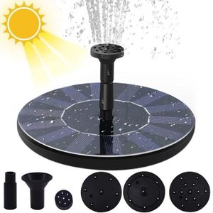 CASCADE - FONTAINE  Mini fontaine d'eau solaire flottante pour piscine