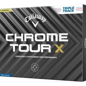 BALLE DE GOLF Boite de 12 Balles de Golf Callaway Chrome Tour X 