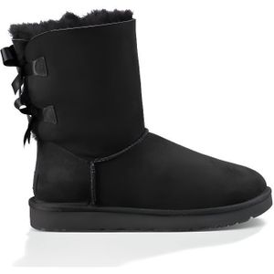 BOTTE Bottes Bailey Bow II - UGG - Femme - Noir - Cuir -